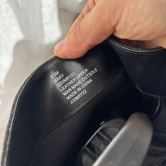 SPLENDID Mary Suede leather Mid Calf Boots Pointed toe Block Heel Size 8.5 - Picture 7 of 8